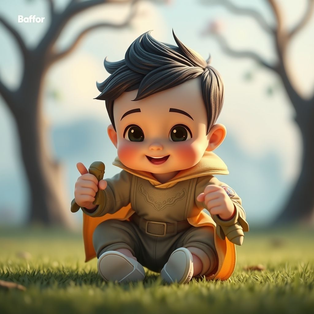 การเดินทางของ Baby Hero ในโลกฮีโร่